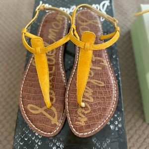 Sam Edelman Yellow Sandals